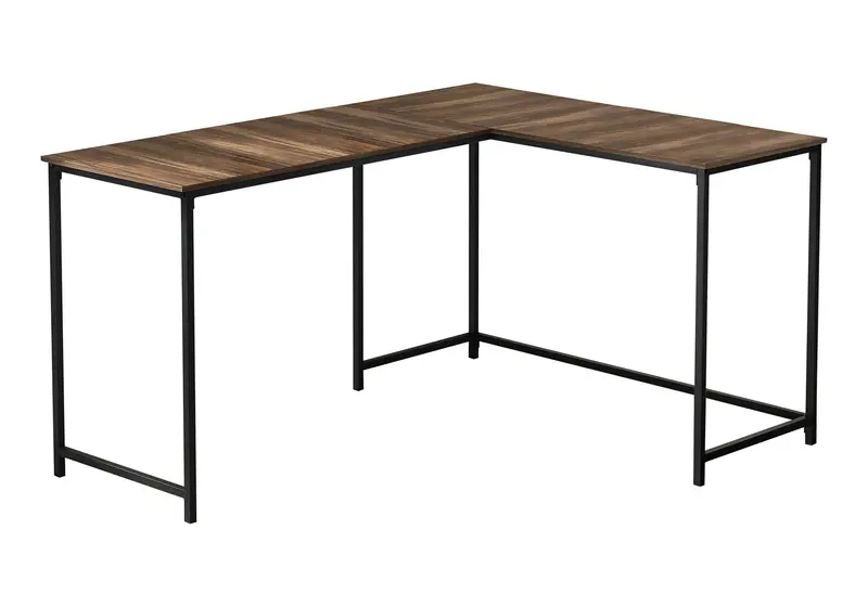 Modern L-Corner Desk For Laptop And Workspace 1