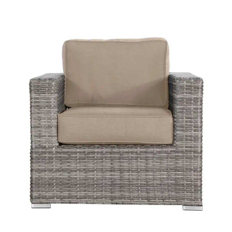 Modern Patio Armchair Set With Weather-Resistant Cushions 7