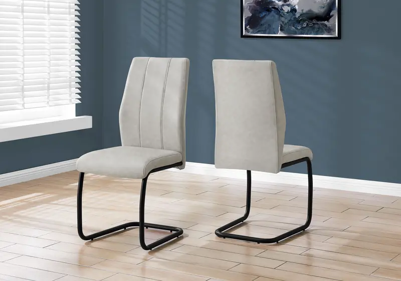Modern Side Dining Chair With Soft Upholstery – Set Of Two 1