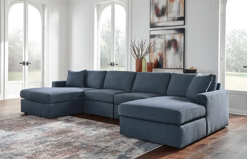 Modmax 4-Piece Double-Chaise Modular Sectional 1