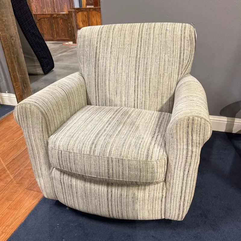 Multi-Color Fabric Rocker – Vibrant Accent Chair With Swivel Base 1