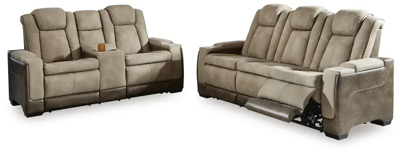 Next-Gen Durapella Sofa And Loveseat – Durable All-Weather Fabric Option 1