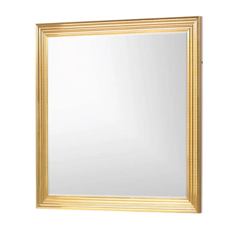 Obsession White Square Led Mirror With Adjustable Lighting 1