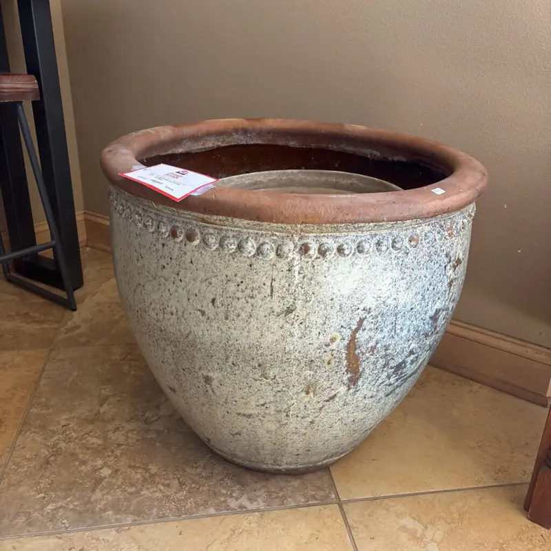 Oversized Handcrafted Ceramic Planter Pot 1