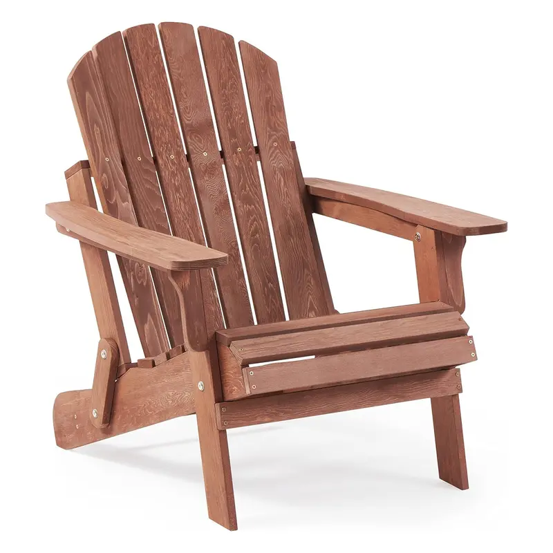 Oversized Outdoor Adirondack Folding Chair For Patio Or Garden Use 1