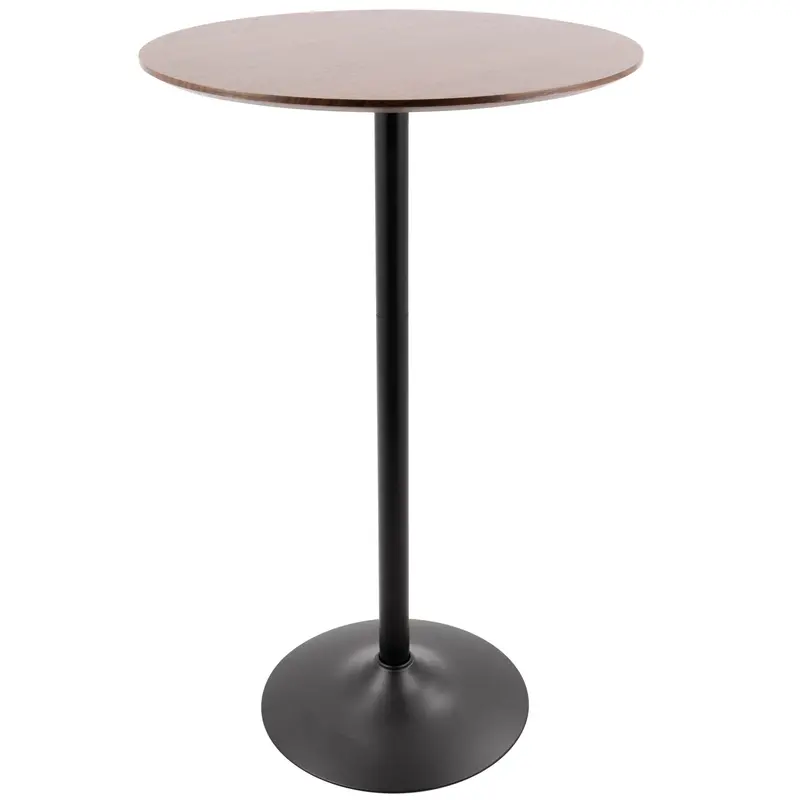 Pebble Extendable Dining Table: Mid-Century Modern Design Converts To Bar Height 1