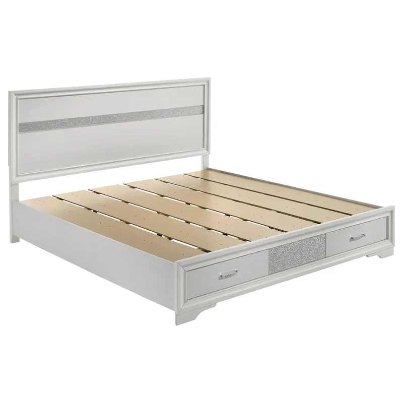 Platform Bed With Integrated Dual-Drawer Storage 2
