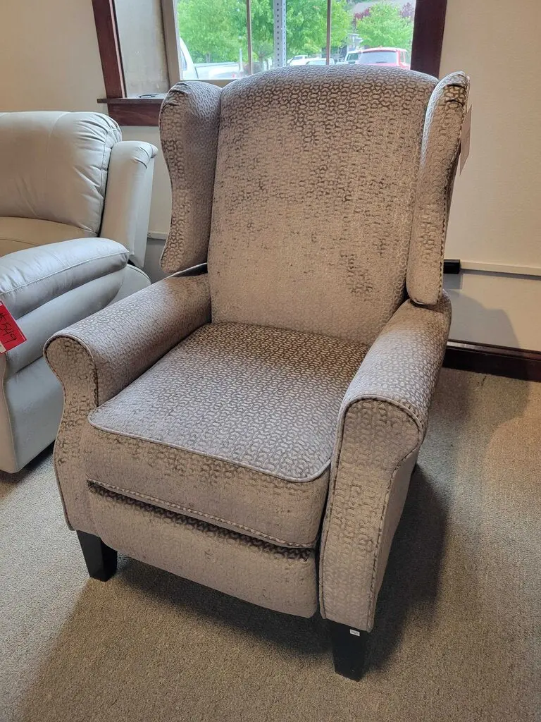 Power-Operated Fabric Recliner Chair – Adjustable Lumbar Support (Alk) 1