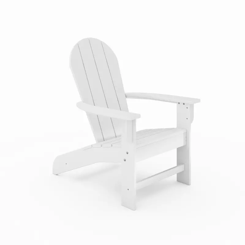 Premium Hdpe Adirondack Chair – Weather-Resistant Poly Lumber Seating For Poolside, Patio, Or Garden Elegance 1