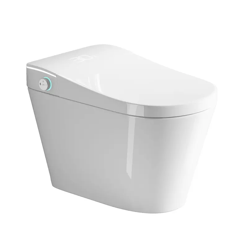 Premium Smart Toilet With Wireless Remote, Warm Water Wash, Heated Seat, And Auto-Open Function 3