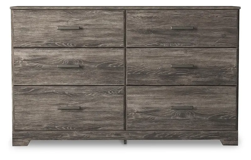 Ralinksi Wide Six-Drawer Dresser With Knob Hardware 1
