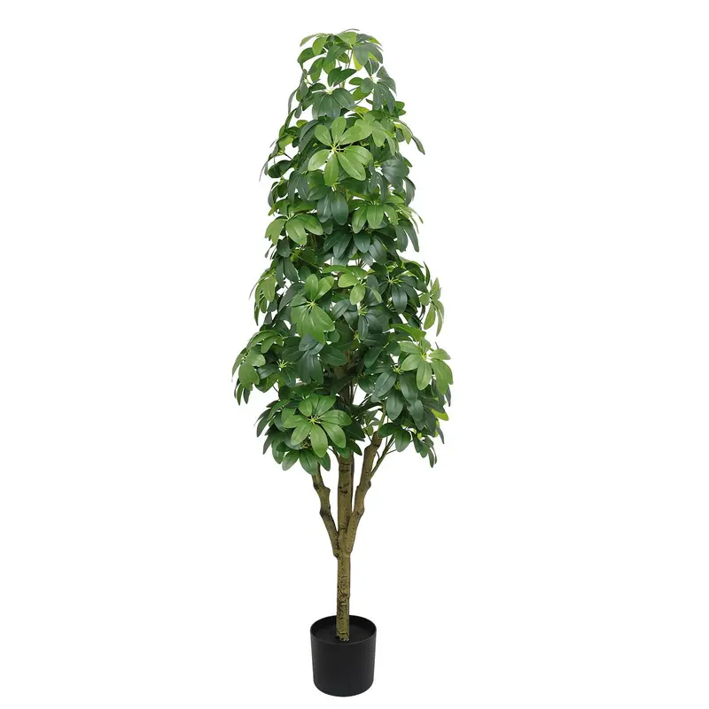 Realistic Artificial Faux Tree With Natural-Looking Foliage For Indoor Or Outdoor Display – Green 1