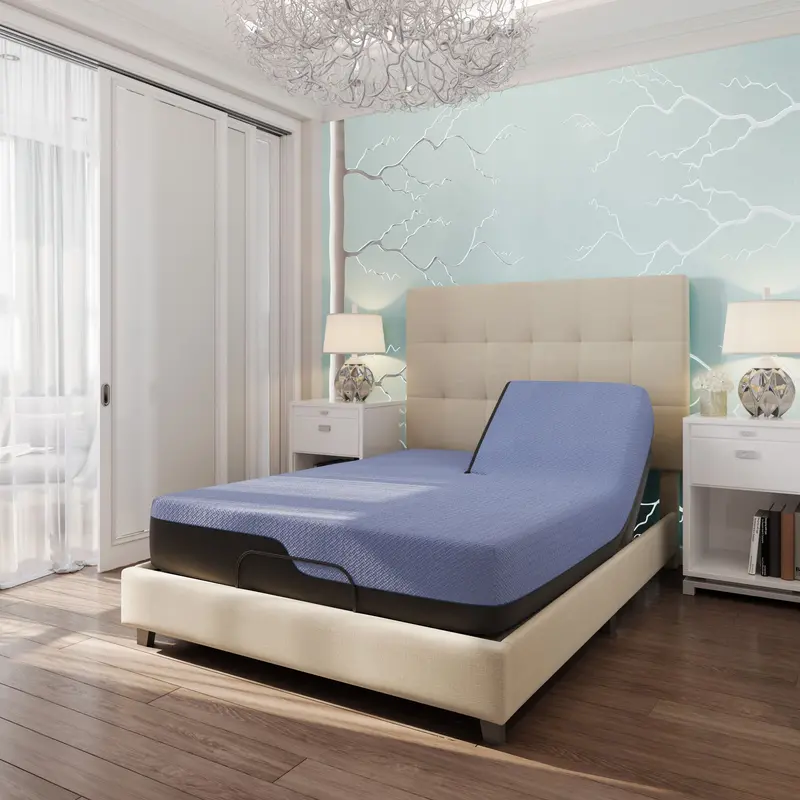 Refresh 12" Gelcare Memory Foam & Coil Hybrid Cooling Mattress 1