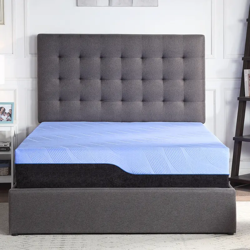 Refresh 12" Responsive Latex-Coil Hybrid Mattress With Cooling Technology 1