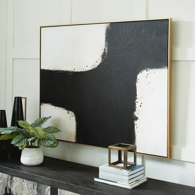 Reighlea Framed Canvas Wall Art By Ashley Express 1