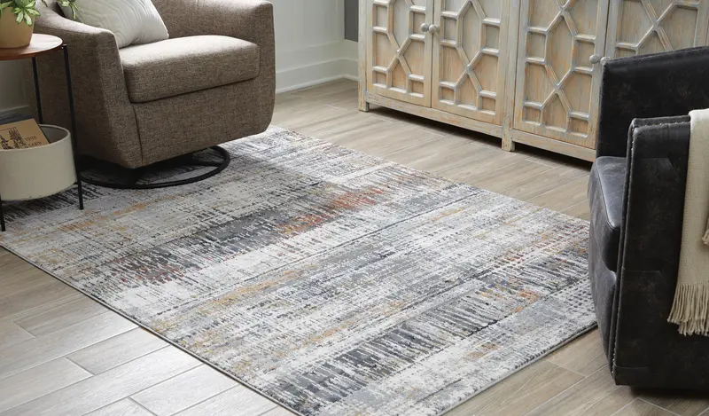 Rhettner Textured Area Rug – Medium Size 1