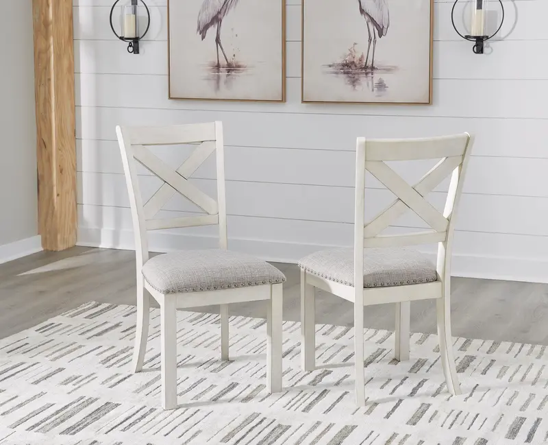 Robbinsdale Upholstered Side Chairs – Ashley Express Set Of 2 1