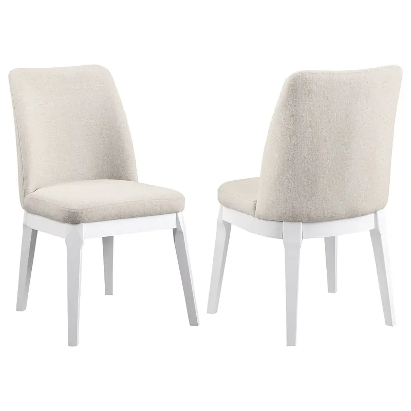 Rupert Upholstered Dining Side Chairs – Set Of Two With Sturdy Frame 1
