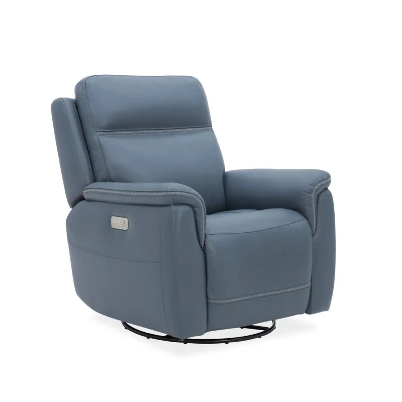 Sawyer Power Glider Recliner With Swivel Base, Adjustable Headrest, Heating, Lumbar Support & Massage 1