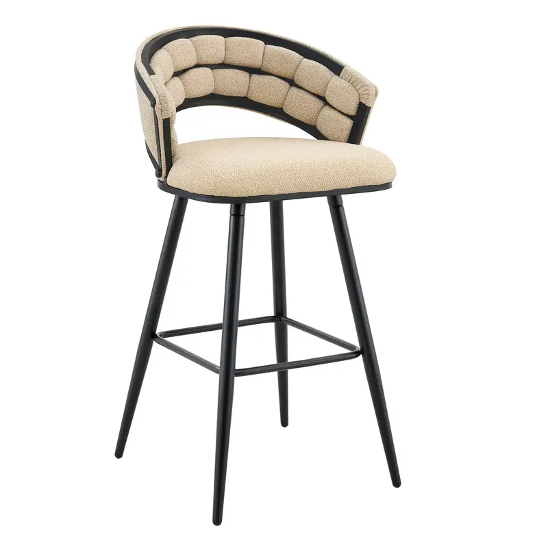 Set Of 2 Counter-Height Bar Stools For Kitchen Island 2