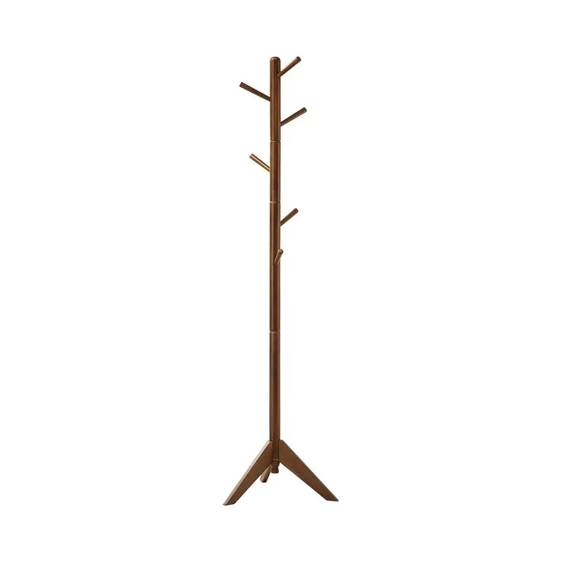 Six-Hook Rotating Coat Stand For Entryways 1