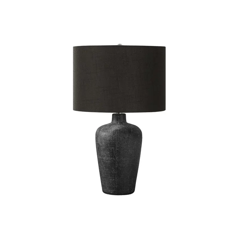 Sleek Black Contemporary Table Lamp – Minimalist Design 1