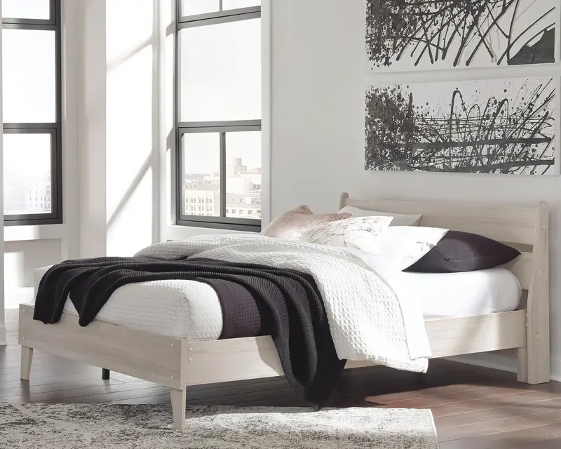 Socalle Low-Profile Panel Platform Bed – Ashley Express 1