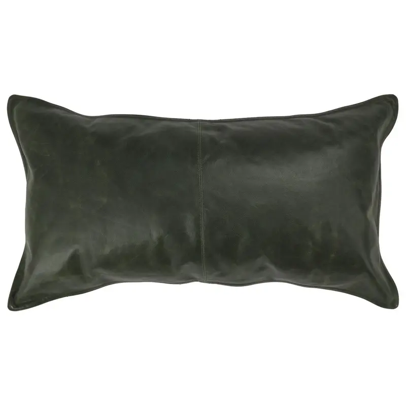 Soco Leather Acre Texture Decorative Pillow 1