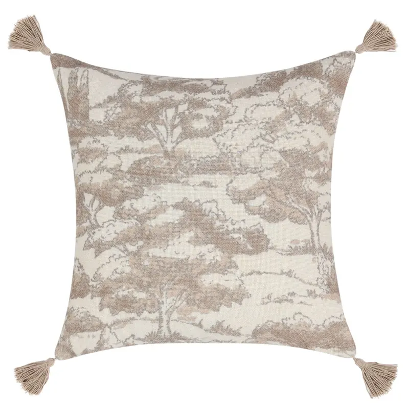 Stonework Natural Texture Throw Pillow (22" X 22") 1