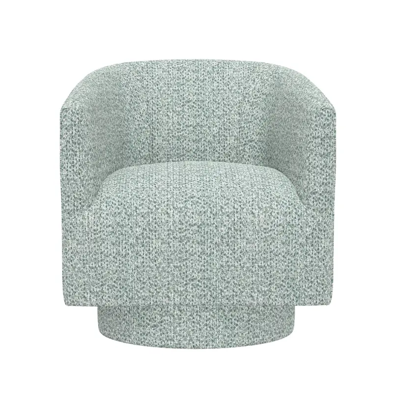 Swivel Accent Chair With Padded Seat And Back Support 4
