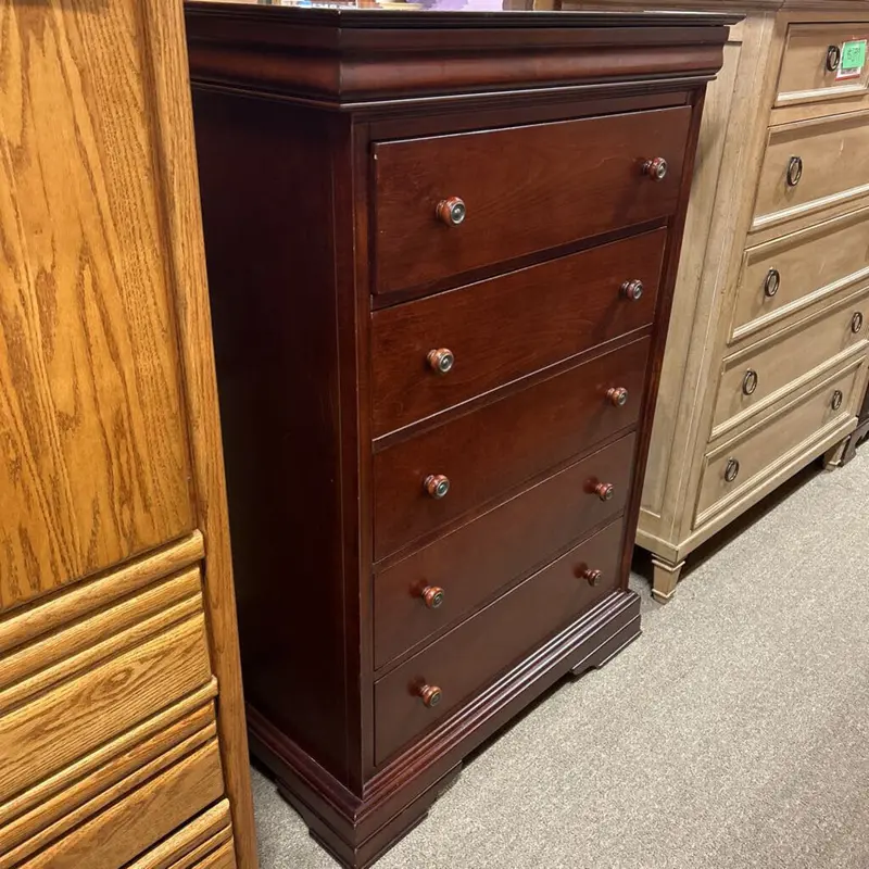 Tall Wooden Chest Of Drawers – Traditional Tallboy Design 1