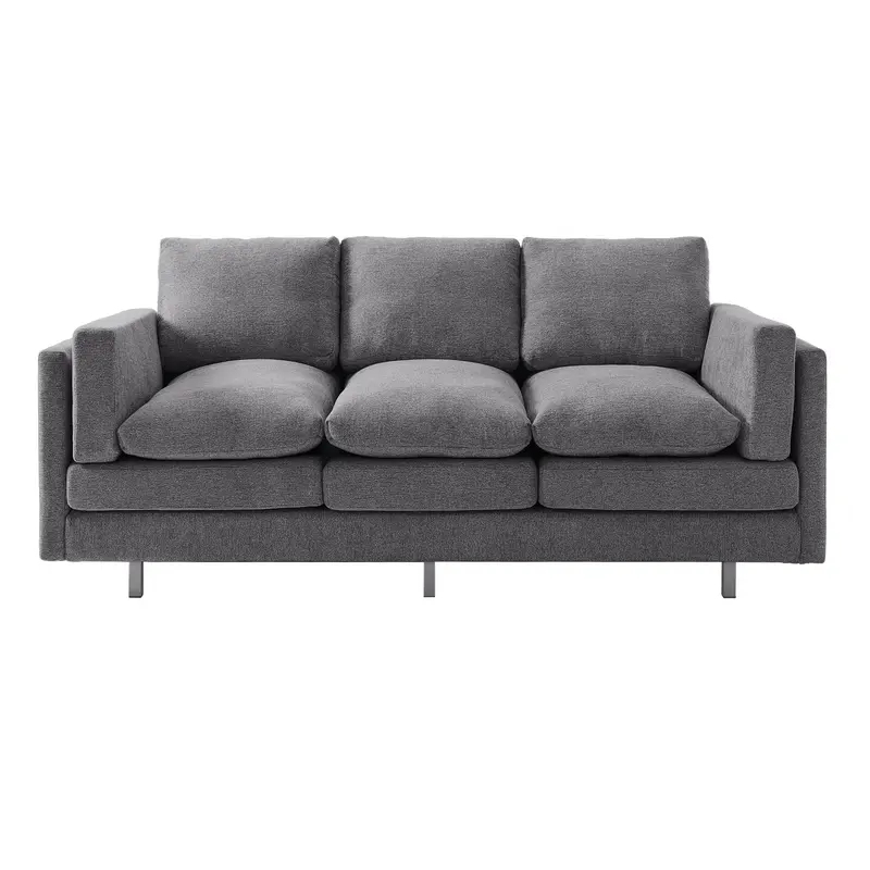 Three-Seater Sofa With Dual-Density Foam Cushions & Reinforced Frame 1
