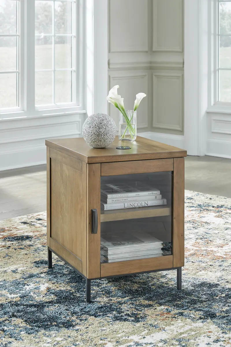 Torlanta Slim Side End Table With Drawer – Ashley Express 1