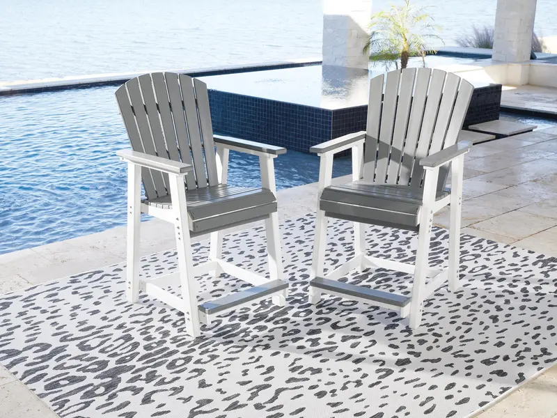 Transville Barstool Set – 2-Pack Contemporary Counter Stools By Ashley Express 1