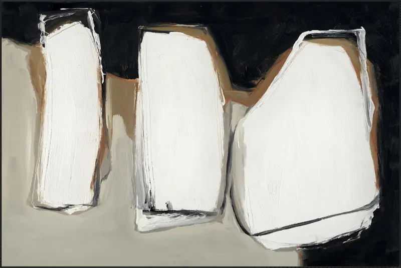 Trip Canvas Artwork By Buddy Whitlock – Abstract Landscape Painting Print 1