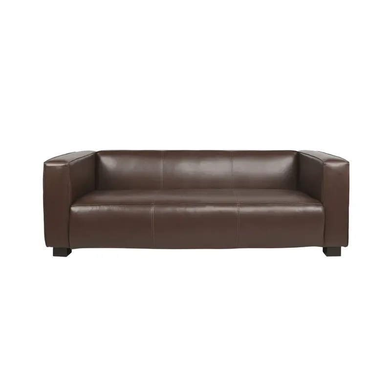Tuxedo-Style Contemporary Three-Seater Sofa 1
