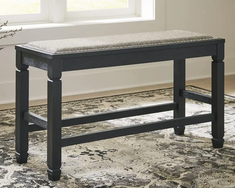 Tyler Creek Upholstered Double Counter Bench – Ashley Express 1