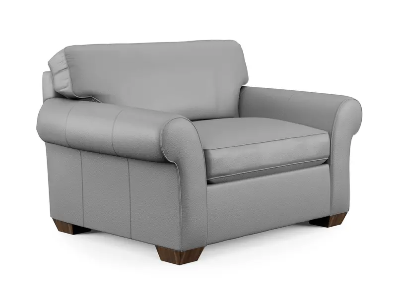 Vail Armchair-And-A-Half With Curved Silhouette 1
