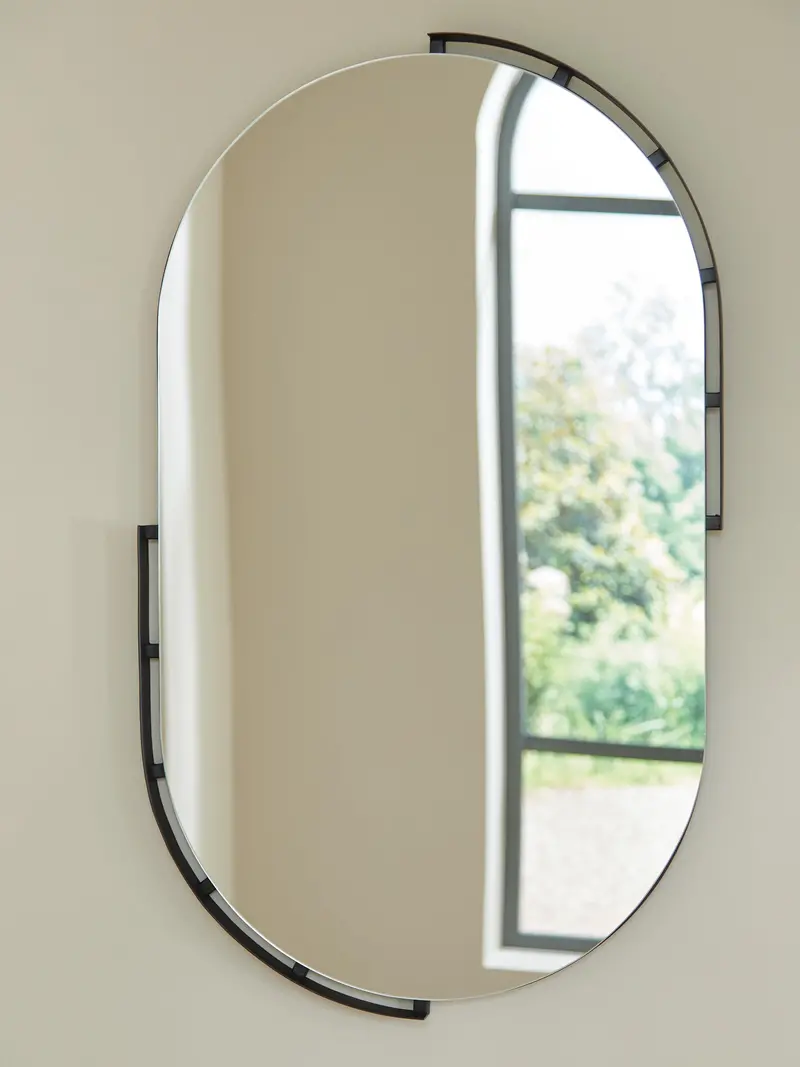 Valkings Framed Wall Mirror – Ashley Express Accent Decor 1
