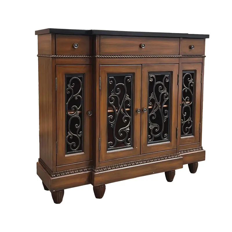 Vidi Console Cabinet With Natural Oak Veneer 1