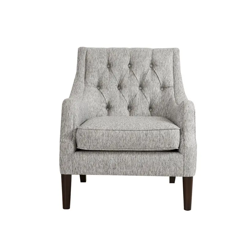 Vintage-Style Button-Tufted Accent Chair 2