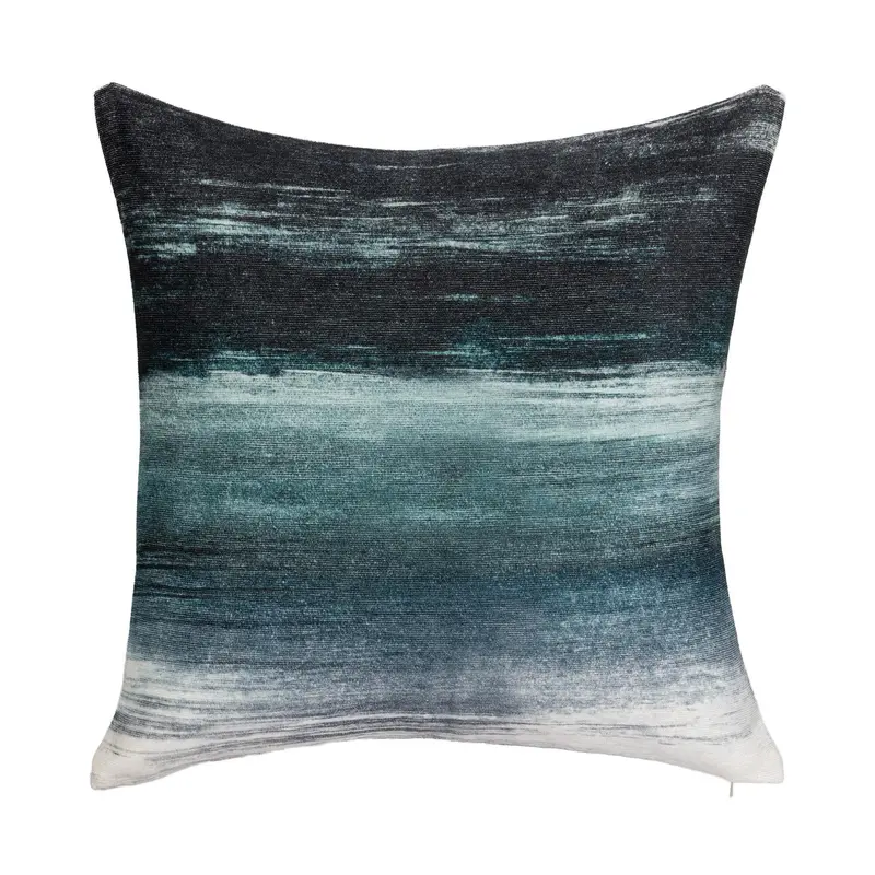 Vita Blue Multi Throw Pillow – 22" X 22" 1