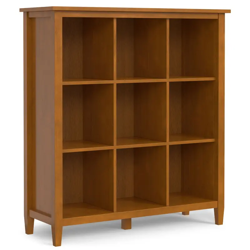 Warm Shaker Cube Organizer – Custom-Built Modular Storage Unit 1