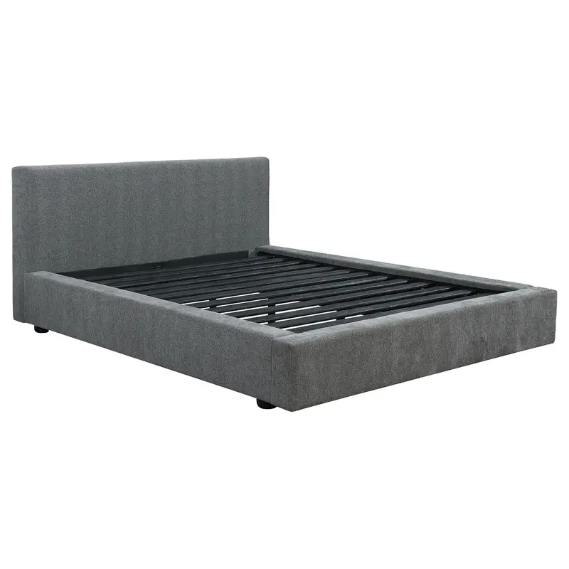 Weselyn Low-Profile Platform Bed With Hidden Storage Options 1