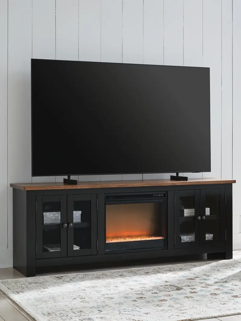 Wildenauer 76" Wall-Mount Ready Tv Stand With Heating Fireplace 1