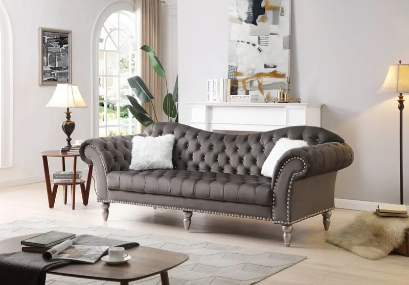 Wilshire Plush Comfort Sofa With Deep Seating 1