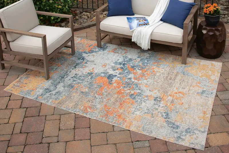 Wraylen Textured Area Rug – Ashley Express 1