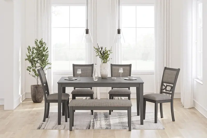 Wrenning 6-Piece Dining Table Set 1