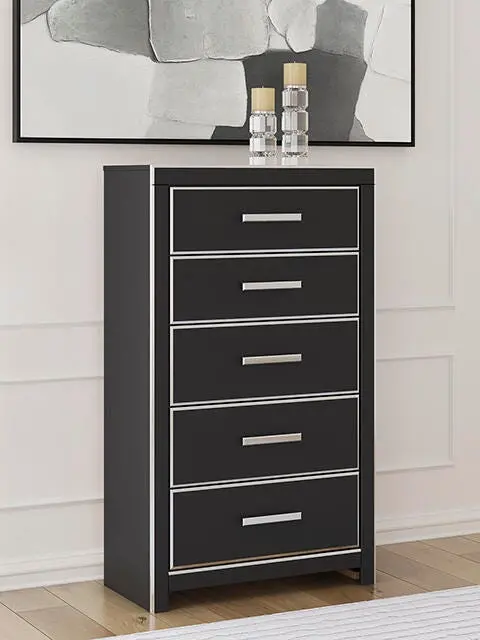 Zuraleus Five-Drawer Wooden Chest 1